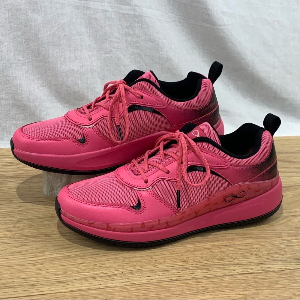 Infinity Footwear SAGA Pink Athletic Shoes Women’s Size 10